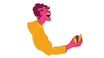 Burger Sticker by Amo Ofertas Oficial