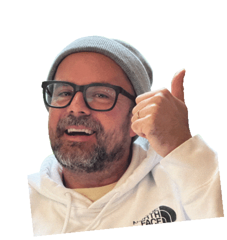 Relient K Thumbs Up Sticker by BIG EAR pedals