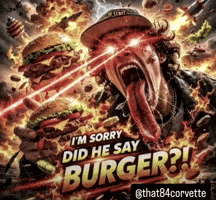 Cyrus Arnold Burger GIF