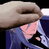 Head Pat Anime Girl GIF