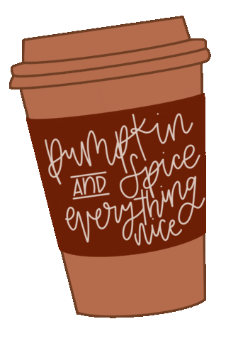 Happy Pumpkin Spice Latte Sticker