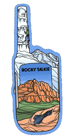 Rocky Talkie Sticker