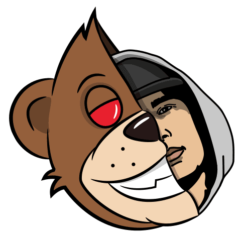 Bear Grillz Sticker
