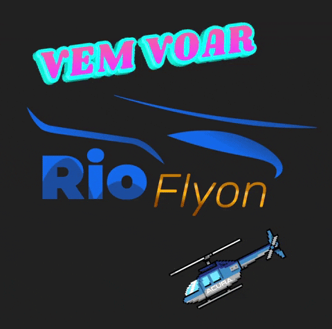 rioflyon riodejaneiro voar carioca helicoptero GIF
