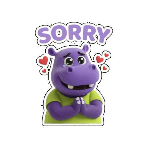 Sorry Forgive Me Sticker
