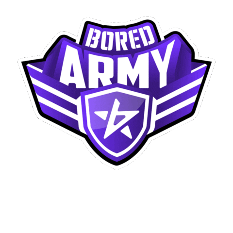 Bored Army Sticker