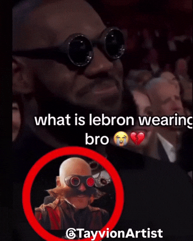 Lebron James Sonic Meme GIF