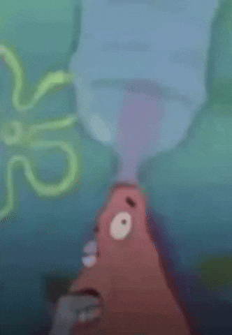 Patrick Drooling GIF