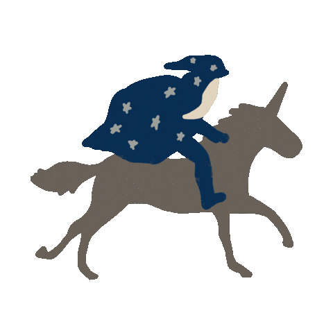 Horseback Riding Horse Sticker by Alumni Association of the University of Michigan
