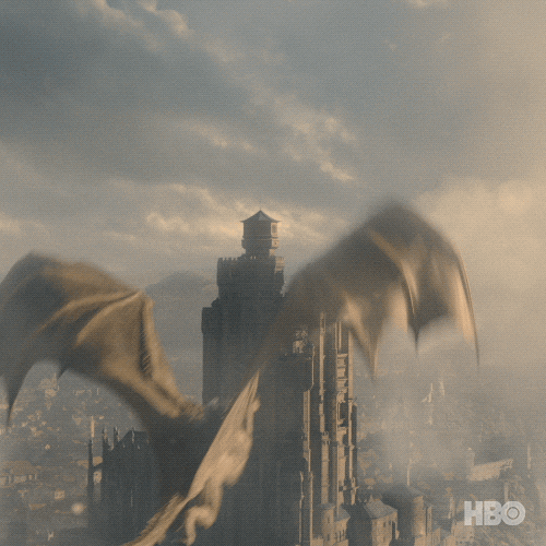 Hbo Flying GIF by Game of Thrones