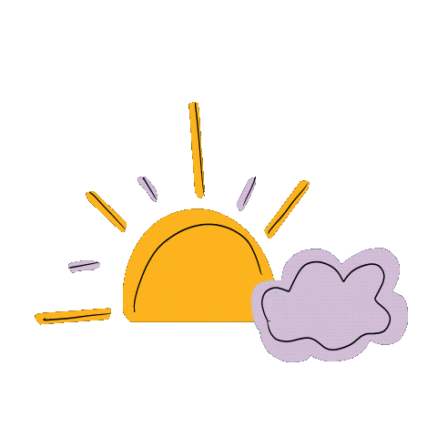 Sol Minimalista Sticker