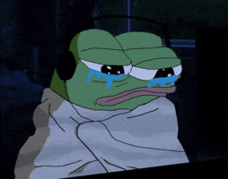 Sad Pepe GIF