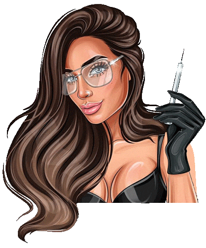 Anna Louise Sticker by Sarah Loise Aesthetics