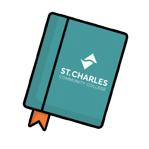 School Spirit Book Sticker by St. Charles Community College