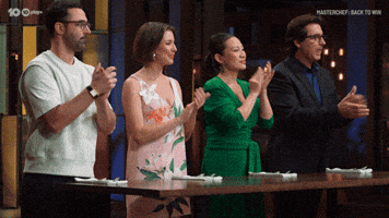 Andy Allen Cheers GIF by MasterChefAU