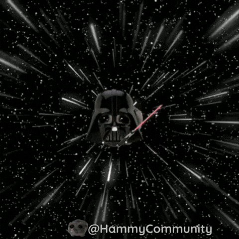 Star Wars Dark GIF by Sad Hamster