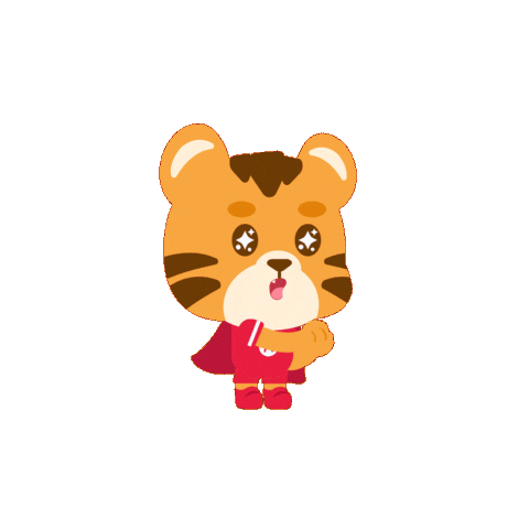 Excited Amu Sticker by Accurate Indonesia