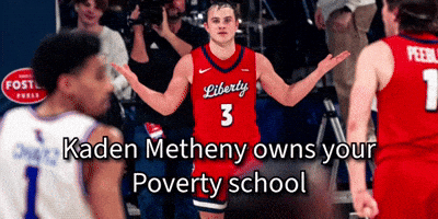 Liberty Basketball Metheny GIF