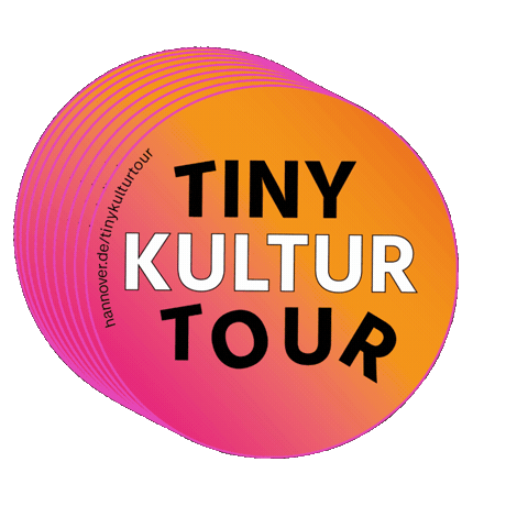 Tinykulturtour Sticker by Bureau Sebastian Moock