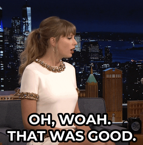 Taylor Swift Reaction GIF by The Tonight Show Starring Jimmy Fallon