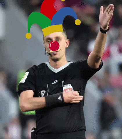 Clown Referee GIF