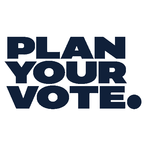 Plan Your Vote Sticker by MSNBC