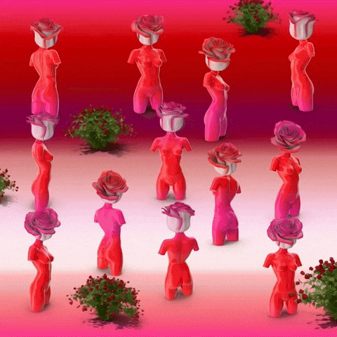 Rose Garden Flower GIF by The LSD Hotel