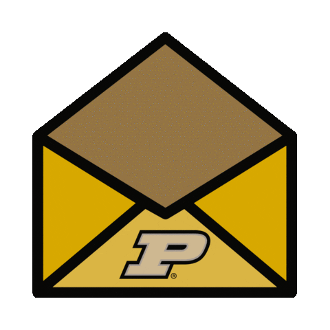 College Gold Sticker by Purdue University