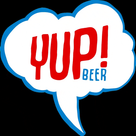 Yupbeer fun party friends beer GIF