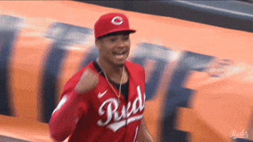 Celebration Baseball GIF by Cincinnati Reds