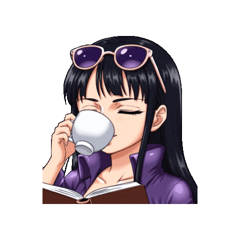 One Piece Robin Sticker by Elena K