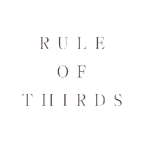 Rule of Thirds Sticker