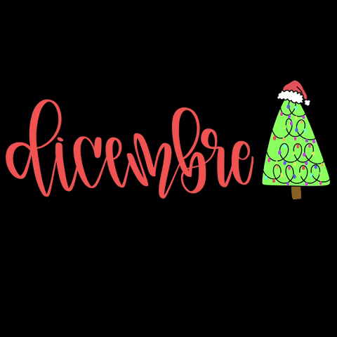 Christmas Tree Illustration GIF