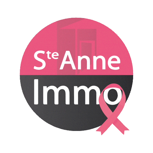 Octobre Rose Sticker by Sainte Anne Immo