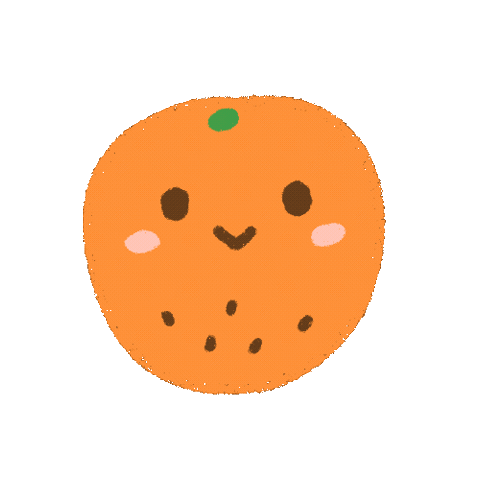 Orange Taiwan Sticker