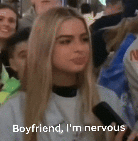 Nervous Interview GIF