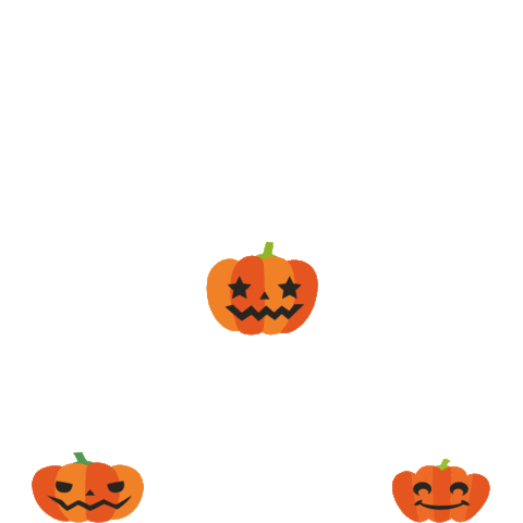 Jumping Jack O Lantern Sticker by Dogs Creek Official