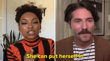 Logan Browning Shoes GIF by BuzzFeed