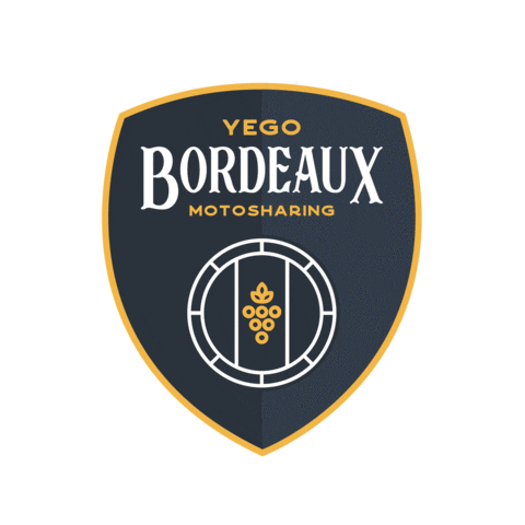 Bordeaux Motosharing Sticker by YEGO MOBILITY