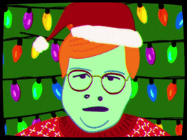 Ho Ho Ho Christmas GIF by d00dbuffet
