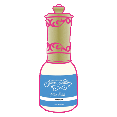 Nail Polish Sticker by Jimena Nails