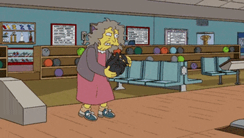 The Simpsons Bowling GIF
