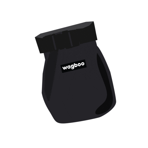 Dog Hiking Sticker by Wagboo