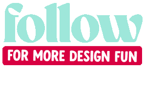 Design Follow For More Sticker by Amy McKinney