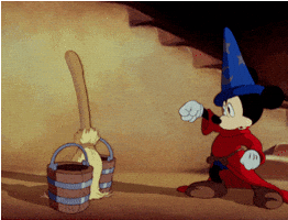 Mickey Mouse Wizard GIF by Disney
