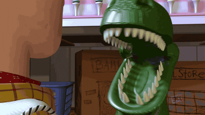 roaring rex toy story