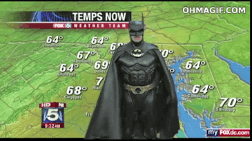 batman weather GIF