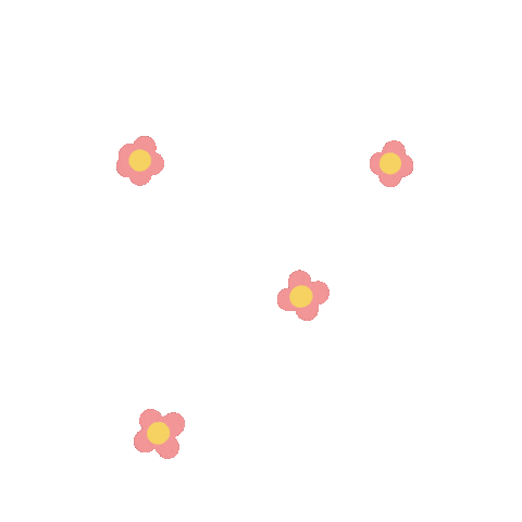 Flowers Indie Sticker