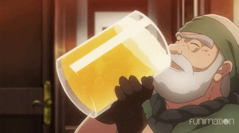 In the anime One Piece does Luffy drink alcohol? - Quora