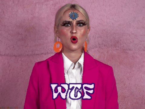 What The Wtf GIF by MIA GLADSTONE - Find & Share on GIPHY